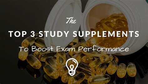 The Top 3 Study Supplements to Boost Exam Performance (2022).